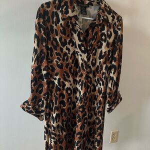 INC International Concepts Animal Print Dress